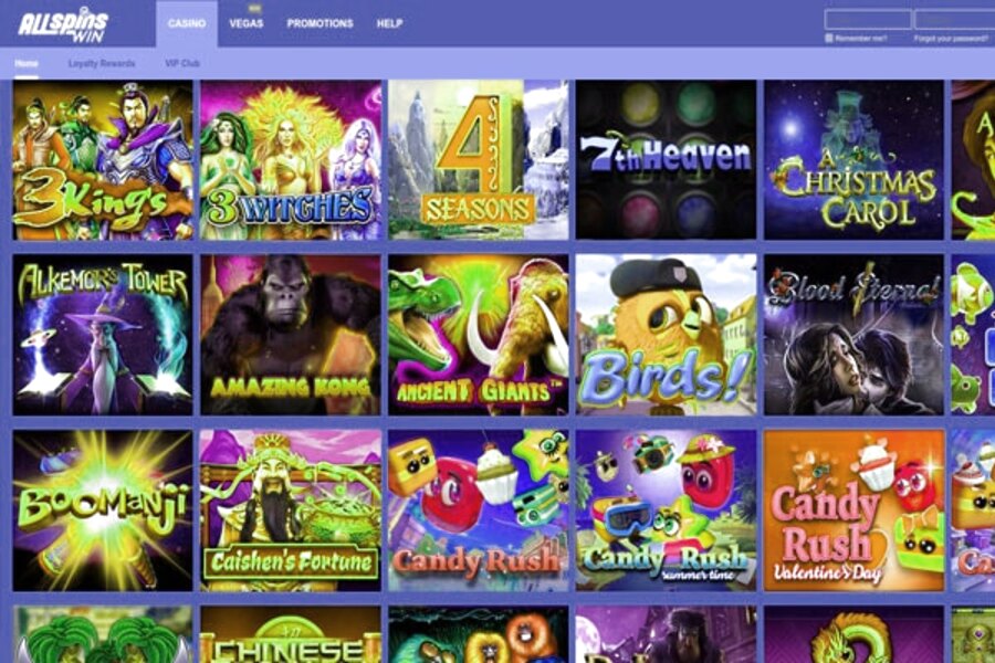All Spins Win Casino Treasure Trove of Bonuses